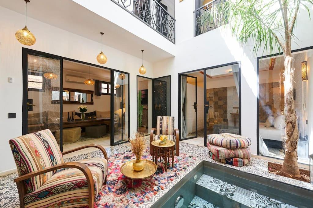 Riad Miloud En Exclusivite 10 P Au Coeur De La Medina Маракеш Екстериор снимка
